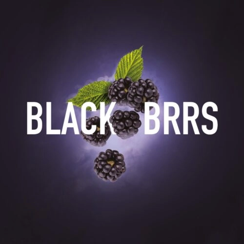 Must H BLACK BRRS 25g Shisha Tabak Reife Brombeeren Geschmack