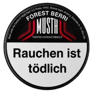 MUST H FOREST BRRS 25g Shisha Tabak Dose