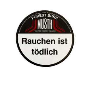 Must H FOREST BRRS 25g Shisha Tabak Packung Verpackung Premium
