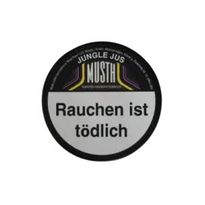 Must H JUNGLE JUS 25g Shisha Tabak Packung Verpackung Premium