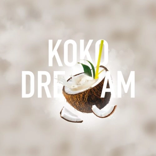 Must H KOKO DREAM 25g Shisha Tabak Cremige Kokosnuss wie ein frischer Kokos-Shake Geschmack