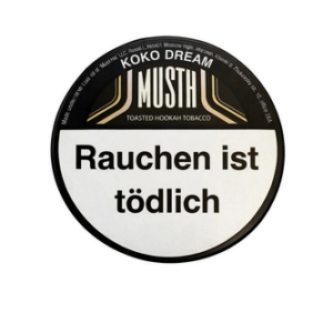 Must H KOKO DREAM 25g Shisha Tabak Packung Verpackung Premium