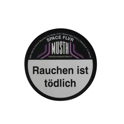 Must H SPACE FLVR 25g Shisha Tabak Packung Verpackung Premium