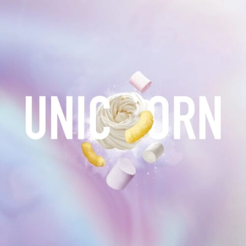 Must H UNICORN 25g Shisha Tabak Popcorn und geschmolzene Marshmallows Geschmack