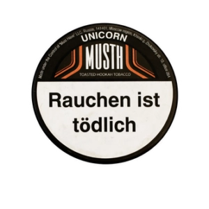 Must H UNICORN 25g Shisha Tabak Packung Verpackung Premium