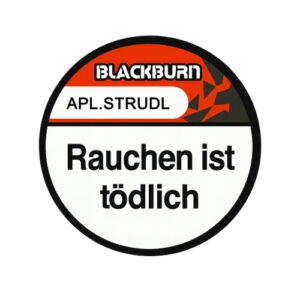 BLACKBURN APL.STRUDL 25g Shisha Tabak Packung Verpackung
