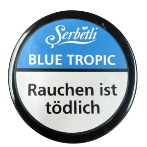 SERBETLI BLUE TROPIC 200G Shisha Tabak Packung Verpackung Premium