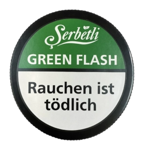 SERBETLI GREEN FLASH 200G Shisha Tabak Packung Verpackung Premium