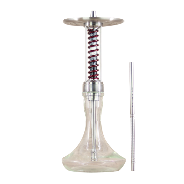 Cybertank-White-Black-Candy-Red-Shisha-Dome