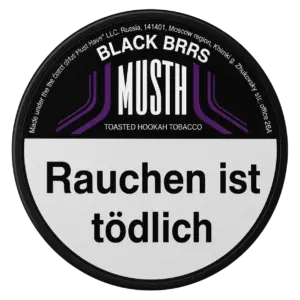 MUST H BLACK BRRS 200g Shisha Tabak Dose