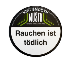 Must H KWI SMOOTH 200 g Shisha Tabak Packung Verpackung Premium