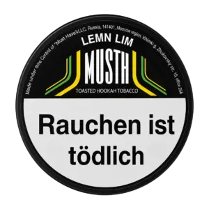 Must H LEMN-LIM 125g Shisha Tabak Packung Verpackung Premium