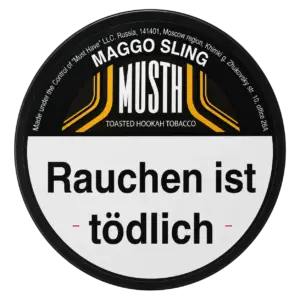 MUST H MAGGO SLING 125g Shisha Tabak Dose