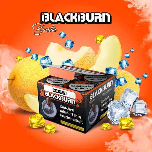 BLACKBURN Bundle MLN HALLS 8x25g 8x25g Dosen einzeln versiegelt Honigmelone mit Menthol