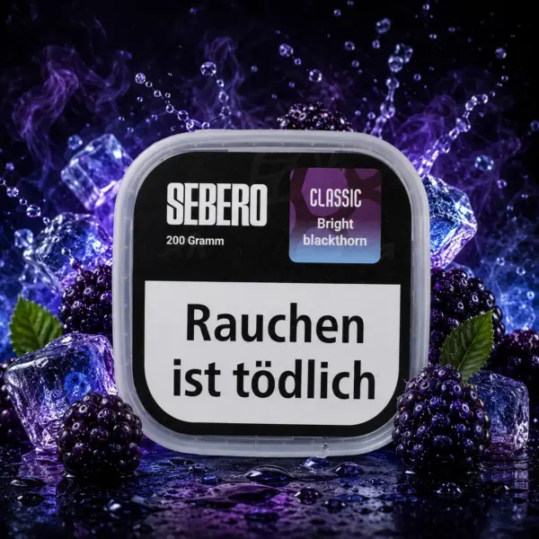 Sebero Classic Bright Blackthorn 200g Shisha Tabak Schwarzdorn Geschmack