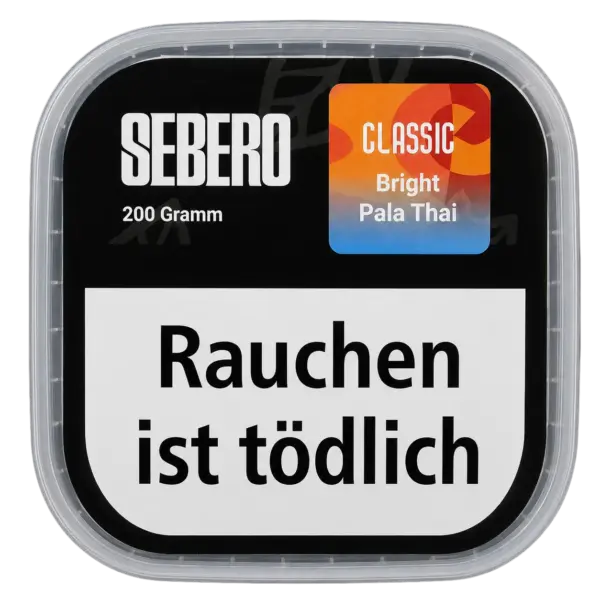 Sebero Classic Bright Pala Thai 200g Shisha Tabak Verpackung