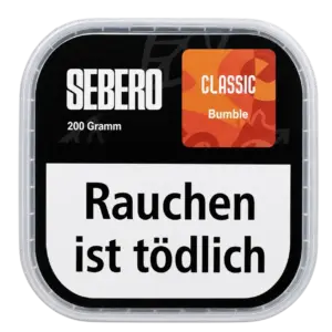 Sebero Classic Bumble 200g Shisha Tabak Verpackung