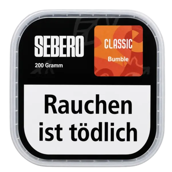 Sebero Classic Bumble 200g Shisha Tabak Verpackung