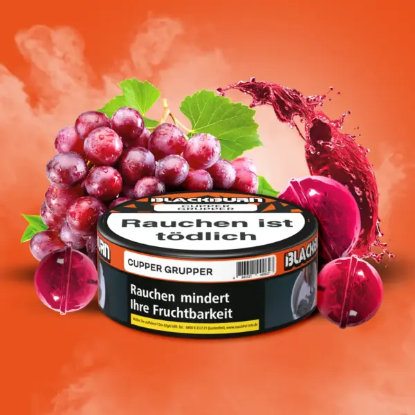 BLACKBURN RASERRY 100g Shisha Tabak Himbeere Geschmack