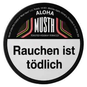 MUST H ALOHA 125g Shisha Tabak Dose