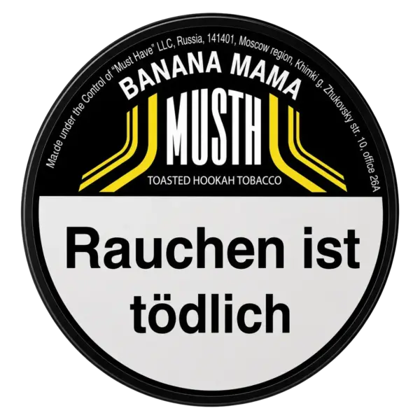 MUST H BANAMA MAMA 125g Shisha Tabak Dose