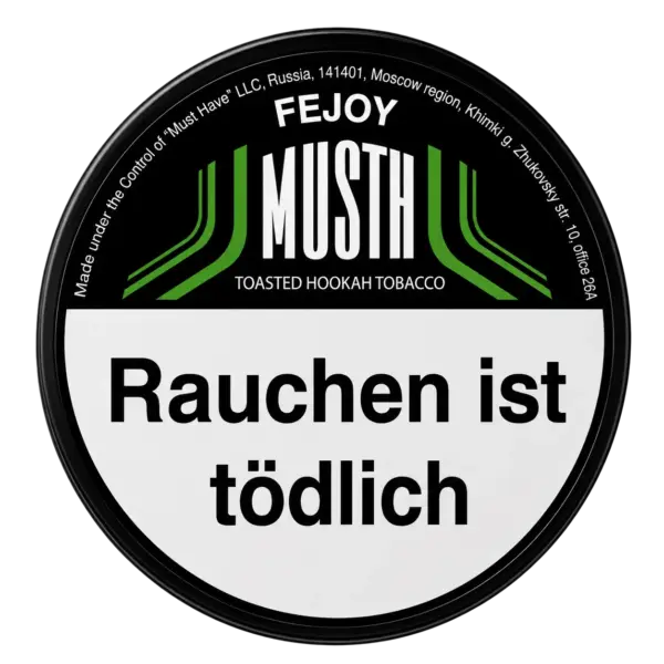 Must H FEJOY 125g Shisha Tabak Packung Verpackung Premium