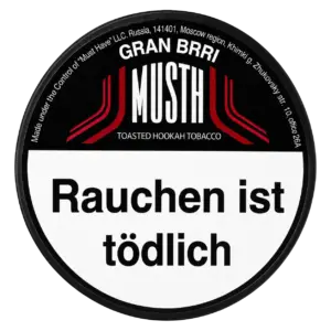 MUST H GRAN BRRI 125g Shisha Tabak Dose
