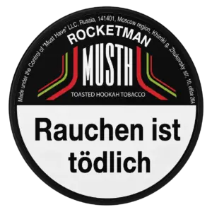 MUST H ROCKETMAN 125g Shisha Tabak Dose