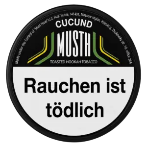 MUST H CU CUND 125g Shisha Tabak Dose