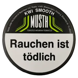 MUST H KWI SMOOTH 125g Shisha Tabak Dose