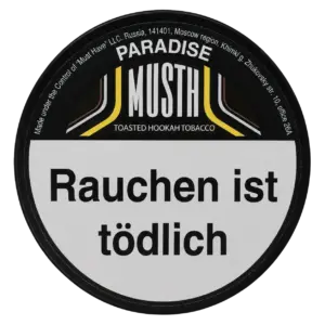 MUST H PARADISE 125g Shisha Tabak Dose