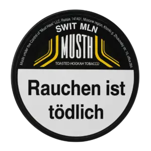 Must H SWIT MLN 125g Shisha Tabak Packung Verpackung Premium