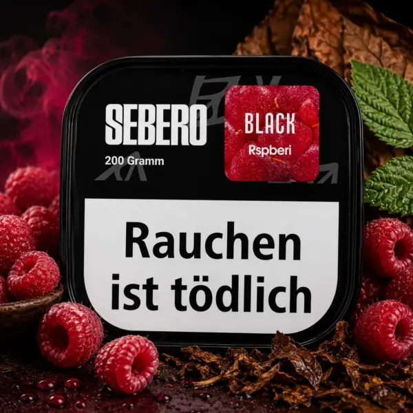 Sebero Black Rspberi 200g Shisha Tabak Himbeere Geschmack