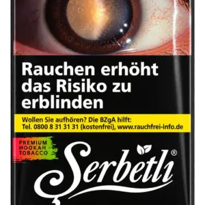SERBETLI SPEPINCH 20G Shisha Tabak Packung Verpackung Premium