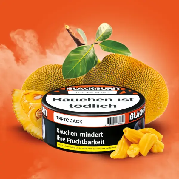 BLACKBURN TRPIC JACK 100g Shisha Tabak Ananas-Banane-Jackfrucht Geschmack