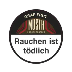 Must H GRAP FRUT 200 g Shisha Tabak Packung Verpackung Premium