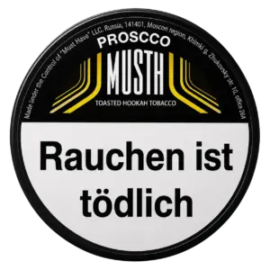MUST H PROSCCO 125g Shisha Tabak Dose