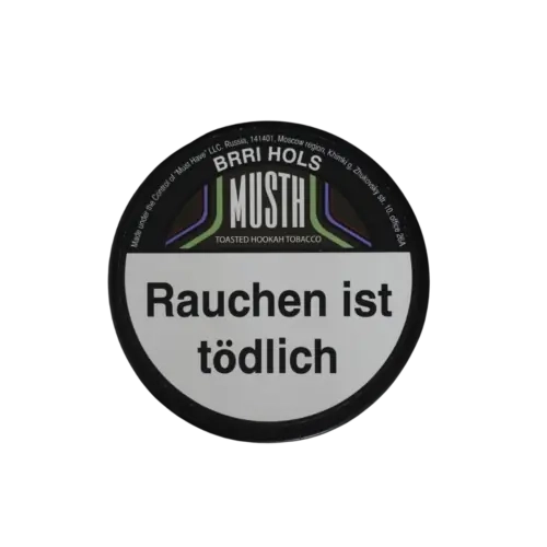 Must H BRRI HOLS 25g Shisha Tabak Packung Verpackung Premium