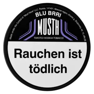 MUST H BLU BRRI 25g Shisha Tabak Dose