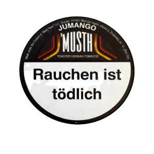 Must H JUMAMGO 25g Shisha Tabak Packung Verpackung