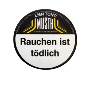 Must H LMN TONC 25g Shisha Tabak Packung Verpackung