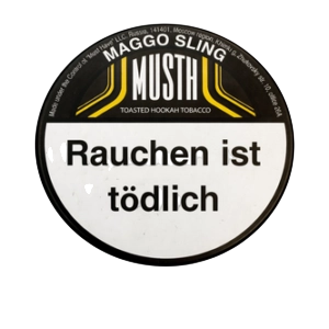 Must H MAGGO SLING 25g Shisha Tabak Packung Verpackung