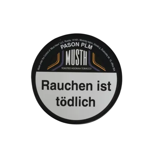 Must H PASON PLM 25g Shisha Tabak Packung Verpackung
