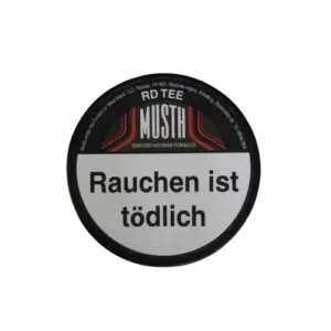 Must H RD TEE 25g Shisha Tabak Packung Verpackung