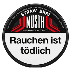 MUST H STRAW BRRI 25g Shisha Tabak Dose