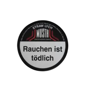 Must H STRAW LYCH 25g Shisha Tabak Packung Verpackung