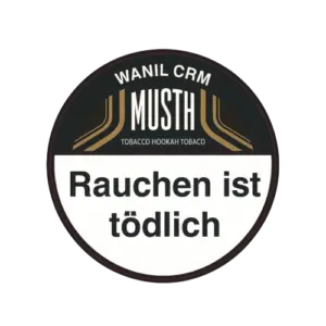 Must H WANIL CRM 25g Shisha Tabak Packung Verpackung