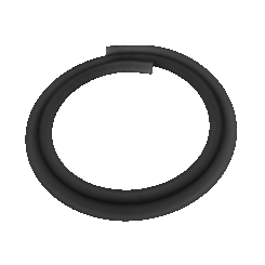 AO Soft-Touch Silikonschlauch (Schwarz)