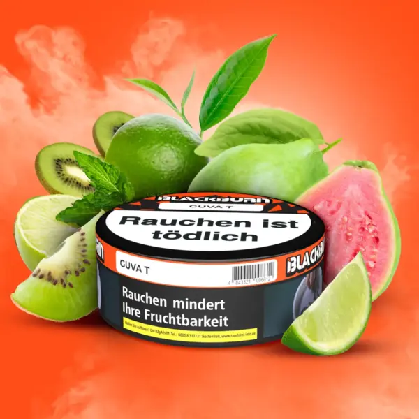 BLACKBURN GUVA T 100g Shisha Tabak Guaven-Tee Geschmack