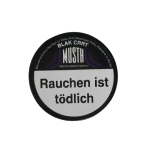 Must H BLACK CRRT 200g Shisha Tabak Packung Verpackung